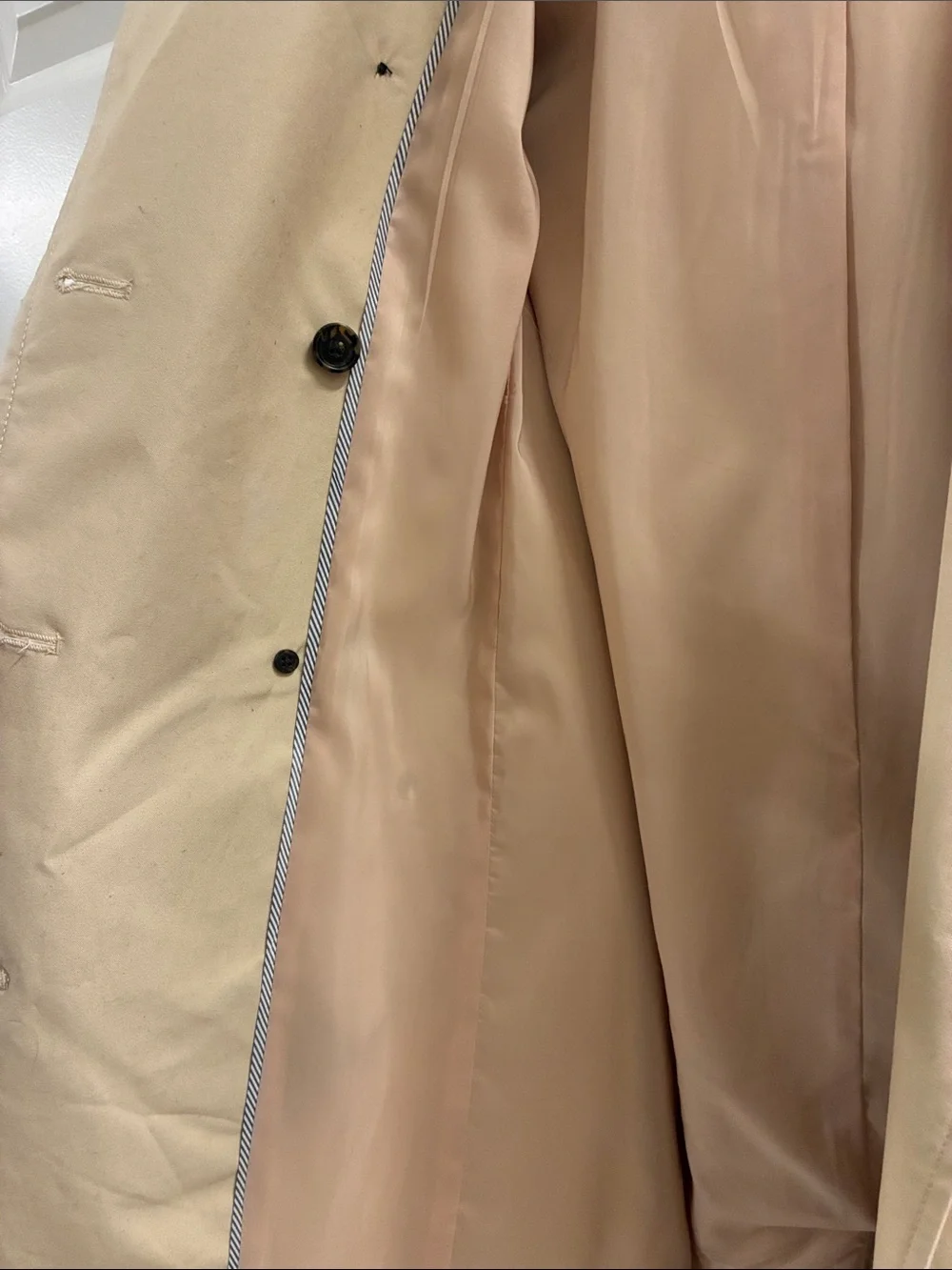 J. Crew Petite New Icon Trench Coat in Vintage Khaki
